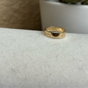 18K Real Gold Ring Size 5